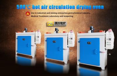 China Tratamento térmico Batch Forno de laboratório industrial Ar quente 500°C Pequeno forno de secagem à venda