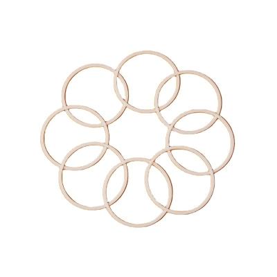 China Excavator 55*60*1.25 Direct Selling Silicone Hydraulic Rubber Sealing Ring Professional Ptfe Wear Backup Ring for sale