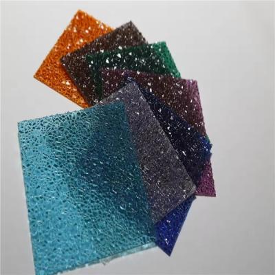China Sustainable Embossed Polycarbonate Sheet 2mm-10mm Solid Polycarbonate Plate for sale