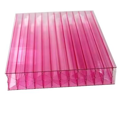 China UV Coated Multiwall Roofing Polycarbonate Sheet 30mm X Triple PC Hollow Sheet for sale