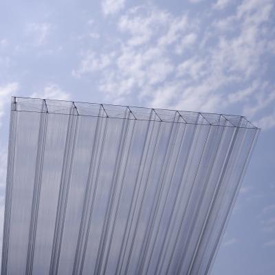 China Multi Shape X Structure Polycarbonate Sheet Multiwall Hollow Polycarbonate Sheet 16mm- 32mm for sale