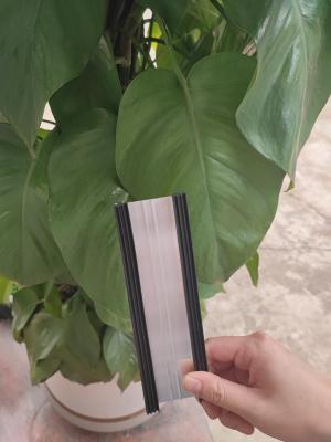 China Greenhouse Install H & U Aluminum Layering Fixed Profiles For Polycarbonate Sheet for sale