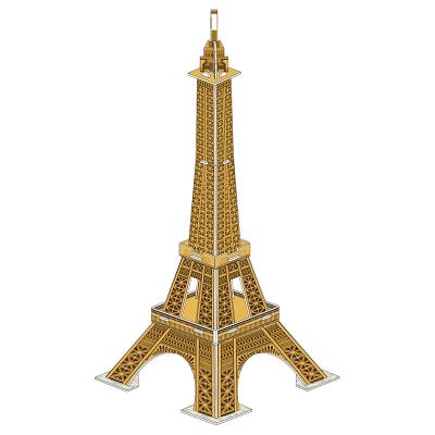China 100% Eco-friendly Paris Tower World Building Ornament 3D Models Puzzle Children's Toy Model for sale