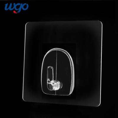 China 7x7cm 8x8cm Bathroom Wall Hooks Self Adhesive 5kg max loading for sale