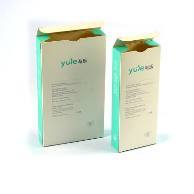 China Recycled Materials Custom Paper Box With Hanging Hole For Portable Power Bank USB Charging Cable Phone Accessories Packaging for sale