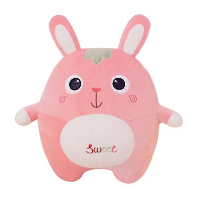 China Lovely Plush Lovers Rabbit Pillows Plush Toys Cartoon Soft Stuffed Toys for sale
