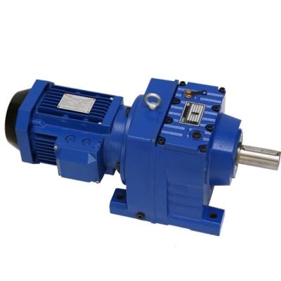 China SLR37 helical37 Cement Mixer High Ratio Helical Gearbox Worm Helical Gear Motor Transmission Speed Reducer Industrial Gear Box for sale
