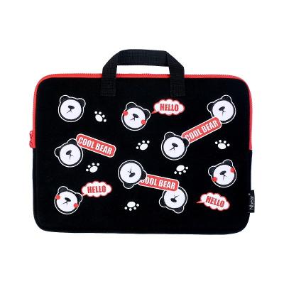 China Wholesale Custom Cotton Cotton Sublimation Embroidery Black Laptop OEM 13 Inch Filter Frame Towel For Women Men Office With Handles for sale