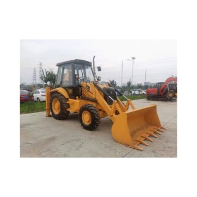 China Construction works Used Hydraulic Crawler Backhoe Loader Hot Sale Machine Diesel Engine Provided Original Construction Works Yellow UK Wheel Drive for sale