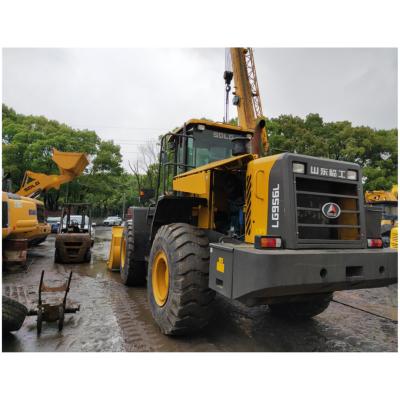 China Construction works Used 956 Wheel Loader With Yellow Engine Used Wheel Loader Lg956l for sale