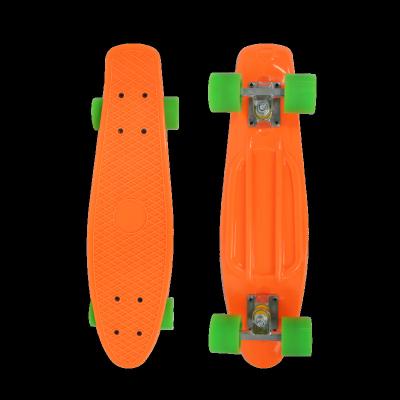 China Cheap factory price young 22 inch fish skateboard, custom color plastic skate board for sale