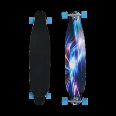 China Wholesale Youth Complete Longboard Teens Skateboard For Beginner, 42 Inch Maple Deck Longboard for sale