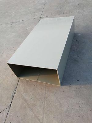 China Anticorrosieve Vierkante Plastic Rioolbuis 2m/4m/5.8m/11.8m Lengte Te koop