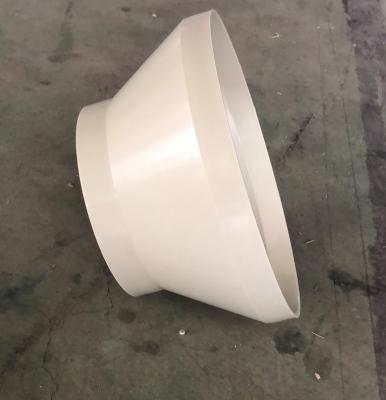 China Vlotte Oppervlakte 15mm Pijpreductiemiddel, de Zuurvaste Montage van de Polyethyleenpijp Te koop