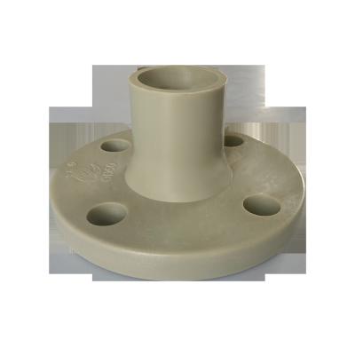 China Large Diameter Plastic Pipe Flange Union Ends Durable For Medical Tubing for sale