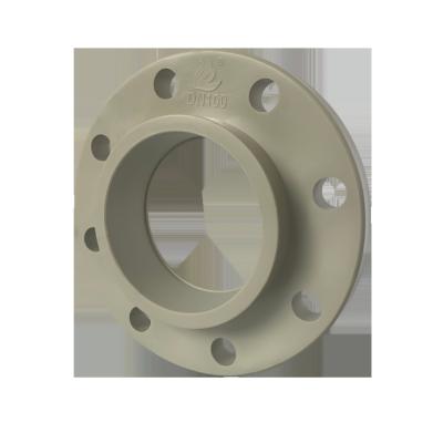 China 1.0Mpa Tough Plastic Pipe Flange Corrosion Resistant For Chemical Process for sale