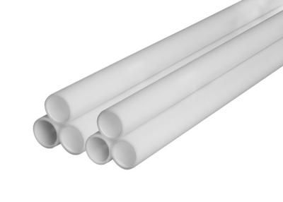 China Tubo plástico industrial del blanco 15m m, tubo plástico del drenaje del sistema de calefacción en venta
