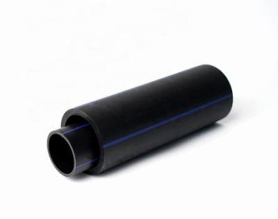 China Tubo no tóxico de la irrigación del HDPE, forma redonda plástica negra reciclada del tubo de alcantarilla en venta