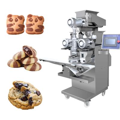 China SV-208A High Speed Low Energy Small Filled Cookie Wire Cutting Cookies Making Machine Biscuit Cookie Encrusting Machine for sale
