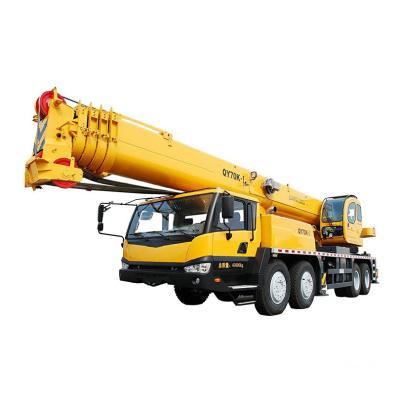 China TRUCK CRANE Heavy Equipment ORIEMAC Truck Crane 70 Ton Used Crane Qy 70k-I Second Hand Truck Crane for sale