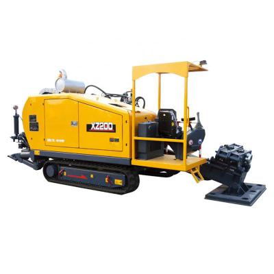 China Hotels Horizontal Directional Drilling Machine 225kn HDD XZ200 Drilling Machine with Factory Cheap Price for sale
