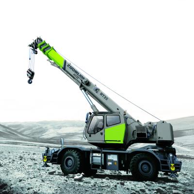 China TRUCK CRANE ZOOMLION RT75 75 TON kato used rough terrain crane for sale