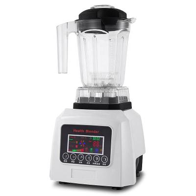 China Hotels CE Heavy Duty Bubble Tea Food Processor Commercial Blenders High Speed Smoothies Blender for sale