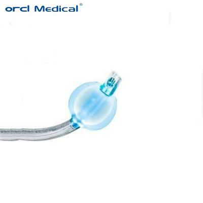 China Eengebruikte medische PVC versterkte endotracheale buis met manchet Te koop