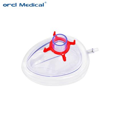 China Ademhaling zuurstofmasker met opblaasbaar baby kind kind volwassen anesthesie masker fabrikant Te koop