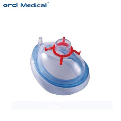 China Medical PVC Air Cushion Face Mask , Disposable Anesthesia Face Mask for sale