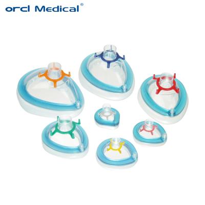 China Single Use Anaesthetic Face Mask Disposable For Surgical Operation for sale