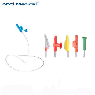 China 45 cm Finger Control Zuigkatheterbuis, 8Fr Mucus Extractor Flexibele Zuigkatheter Te koop