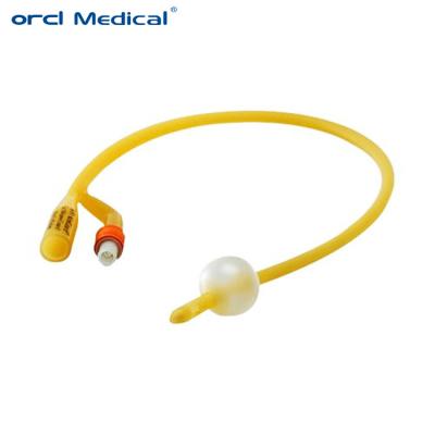China Orcl Male Child External Sterile Latex Foley Balloon Catheter 2 Way 3 Way for sale