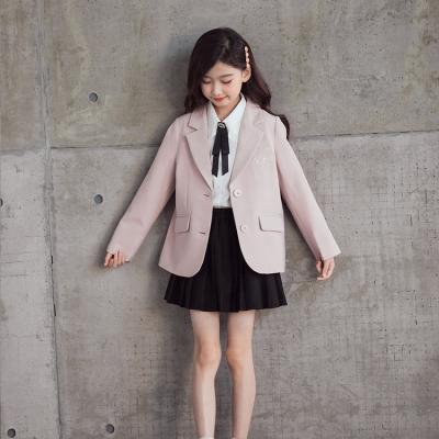 China Factory promotion washable women's casual wear sets new small suit jacket and black skirt female for sale