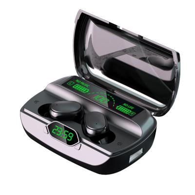 China Custom Digital Display Smart Power Wireless Earphone In Earbuds Binaural Communication Wireless Earbuds For Clock Digital Display And for sale