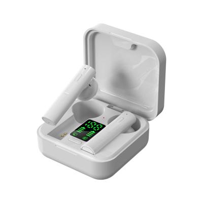 China Custom Waterproof Digital Display Smart Power Earbuds Wireless Headphones for sale