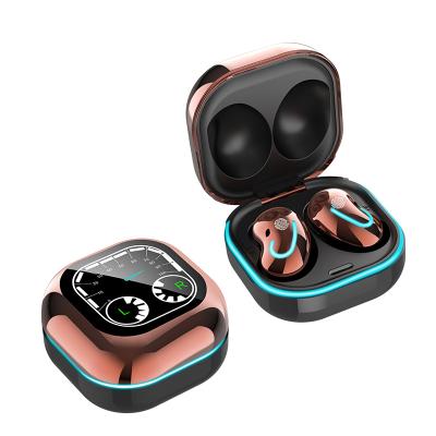 China Custom Waterproof Digital Display Smart Power Noise Canceling Sports Stereo Sound Earbuds Wireless Headphones With Nightlight-charging box for sale