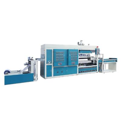 China Hotels Automatic High Quality Plastic Thermoforming Machine Vacuum High Speed Forming Machines for sale