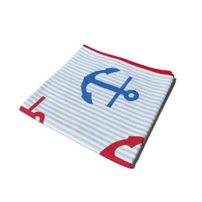 China Sustainable swimming microfiber quick dry fabric beach towel custom printing microfiber beach towel for sale
