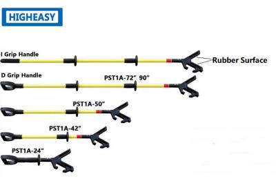 China HIGHEASY push pole safety tools with rubber surface tool head, Anti-falling and non-slip push pull rod for sale