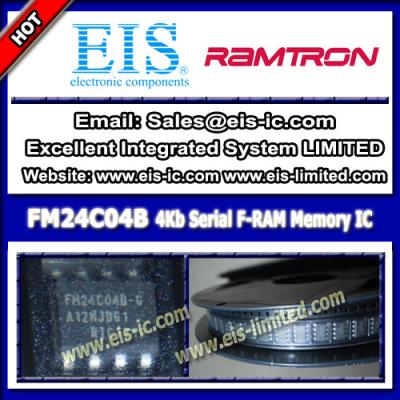 China FM24C04B - Ramtron - IC FRAM 4KBIT Serial I2C 1MHZ SOIC-8 - sales009@eis-ic.com for sale
