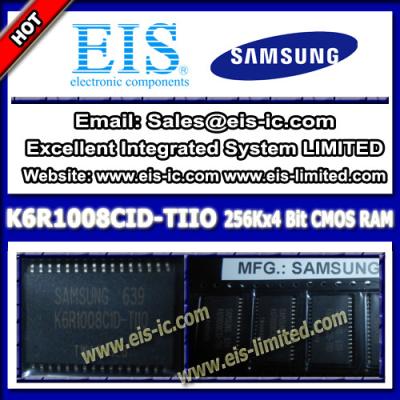 China K6R1008CID-TIIO - SAMSUNG - IC - 128K X 8 Bit Static TSOP-32 - sales009@eis-ic.com for sale