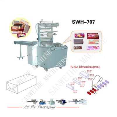Chine Machine d'emballage automatique de pli de GV de machine à emballer de biscuit de 3 phases à vendre