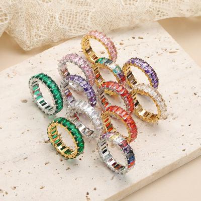 China TRENDY Couple Set Engagement Watches Couple Girls Women Men Fine 18K Gold Titanium steel Diamond Plated Fashion Jewelry R for sale