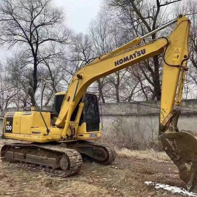 China Used Komatsu PC130 Excavator Second Hand Komatsu Excavator 13T Class Used Komatsu Excavator 0.5m ³ for sale