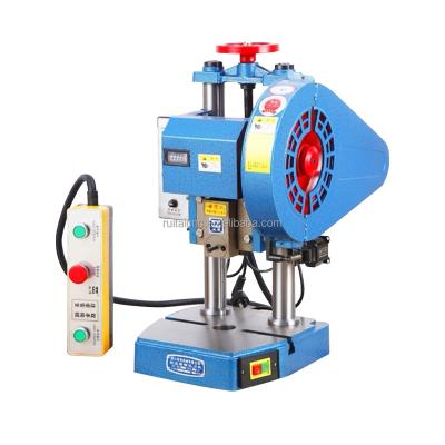 China Building Material Stores Rated Force 1T 4T Small Hydraulic Punching Machine For Metal Cutting for sale