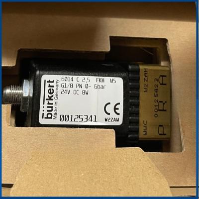 China Burkert 00125341 Solenoïde klep 6014C 2.5 FKM Normaal gesloten Te koop