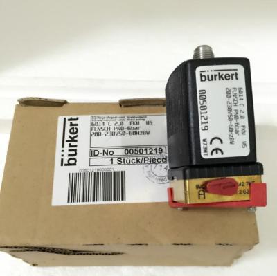 China Burkert 6014 magnetoventil met handschakelaar 230V 00501219 Te koop