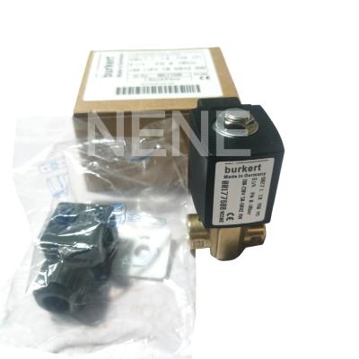 China Burkert-solenoïde klep 00134241 6013 Type Directe werking G1/8-Inch 2.5 Flow Hole FKM Verzegeld Messing klep lichaam 24VAC 8W 0~16bar Te koop