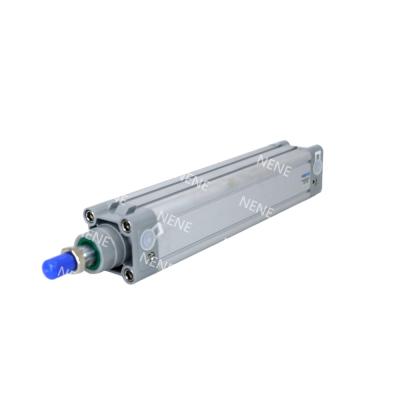 China DNC-63-160-PPV-A FESTO 163407 Piston Pneumatic Cylinder for Double Acting Operation and Pneumatic Cushioning for sale
